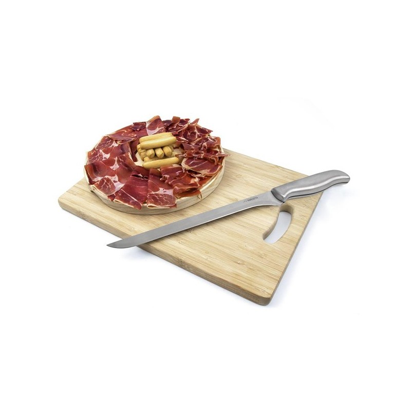 SET  CUCHILLO  JAMONERO  +  CHAIRA  SAPHIR