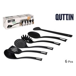 CONJUNTO  6  UTENSILIOS  COCINA  QUTTIN