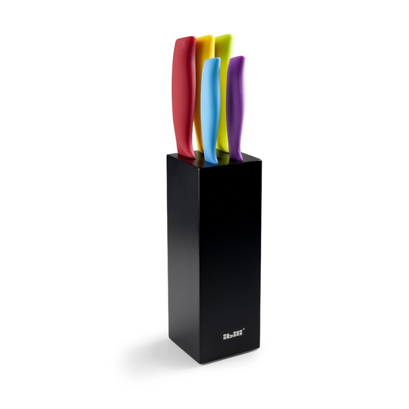 JUEGO  DE  5  CUCHILLOS  COLORFUL  IBILI