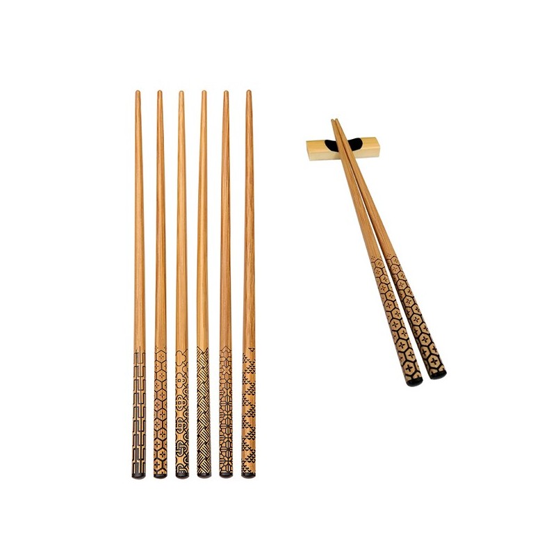 Palillos  Chinos  Bambú