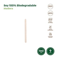 PALETINA  MADERA  DESECHAB  100U.