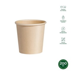 VASO  DESECHABLE  CARTON  BIO  NATU  B/50