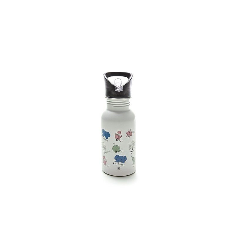 Botella  Inox  400ML  Snack  Rico
