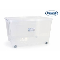 CAJA  ALMACENAJE  CON  TAPA  Y  RUEDAS