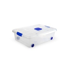 caja  ordenación  bajo  cama  blue