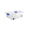 caja  ordenación  bajo  cama  blue