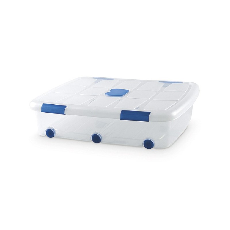 caja  ordenación  bajo  cama  blue