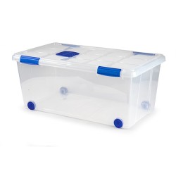 caja  ordenación  con  ruedas  blue