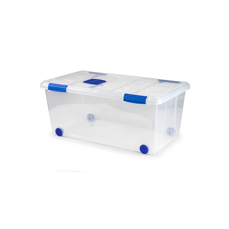 caja  ordenación  con  ruedas  blue