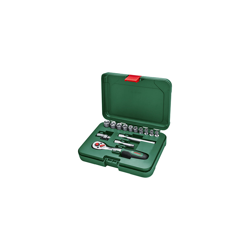 ESTUCHE VASO JGO 14 PZ +CARRACA
