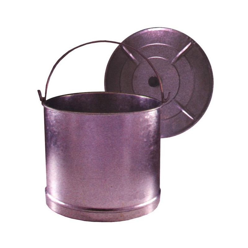 CUBO  RECTO  GALVANIZ  C/TAPA