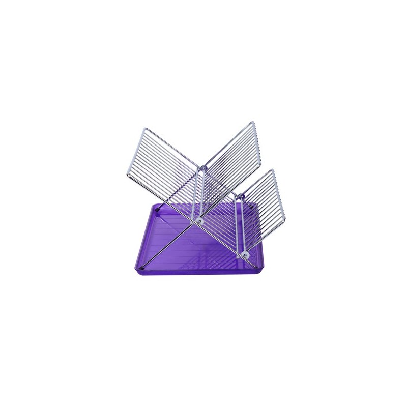 ESCURREPLATOS  PLEGABLE  CROMADO