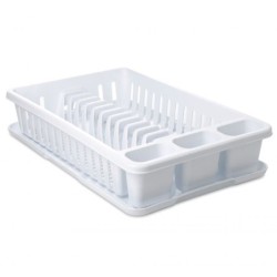 ESCURREPLATOS  C/BANDEJA  BLANCO
