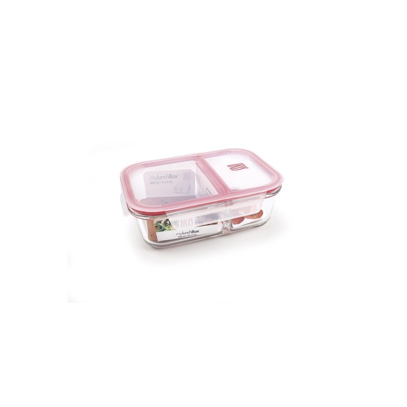 CONTENEDOR  RECTANGULAR  VIDRIO