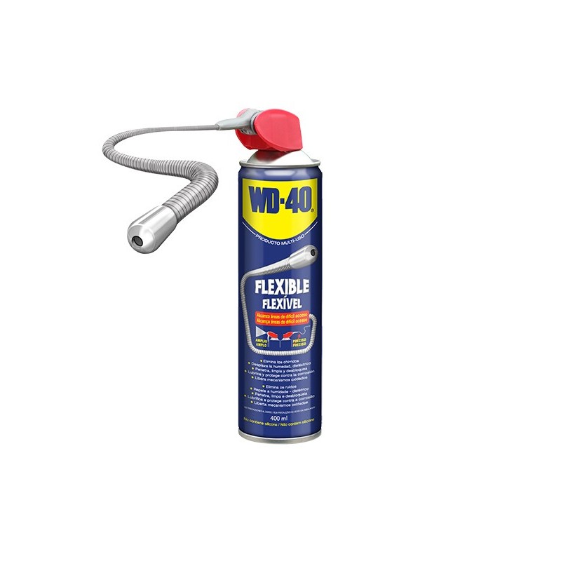 WD40  400ML  FLEXIBLE  DOBLE  ACCIÓN  MULTIUSOS