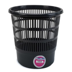 PAPELERA  REJILLA  NEGRA