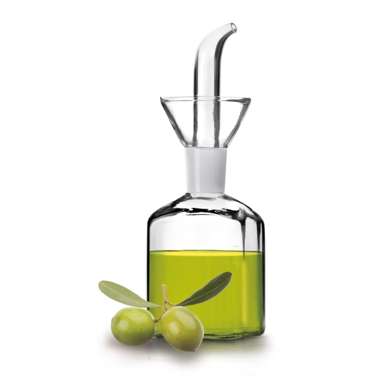 ACEITERA  CRISTAL  CUADRADA