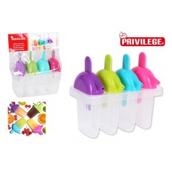 MOLDE  4  HELADOS-POLOS  PRIVILEGE