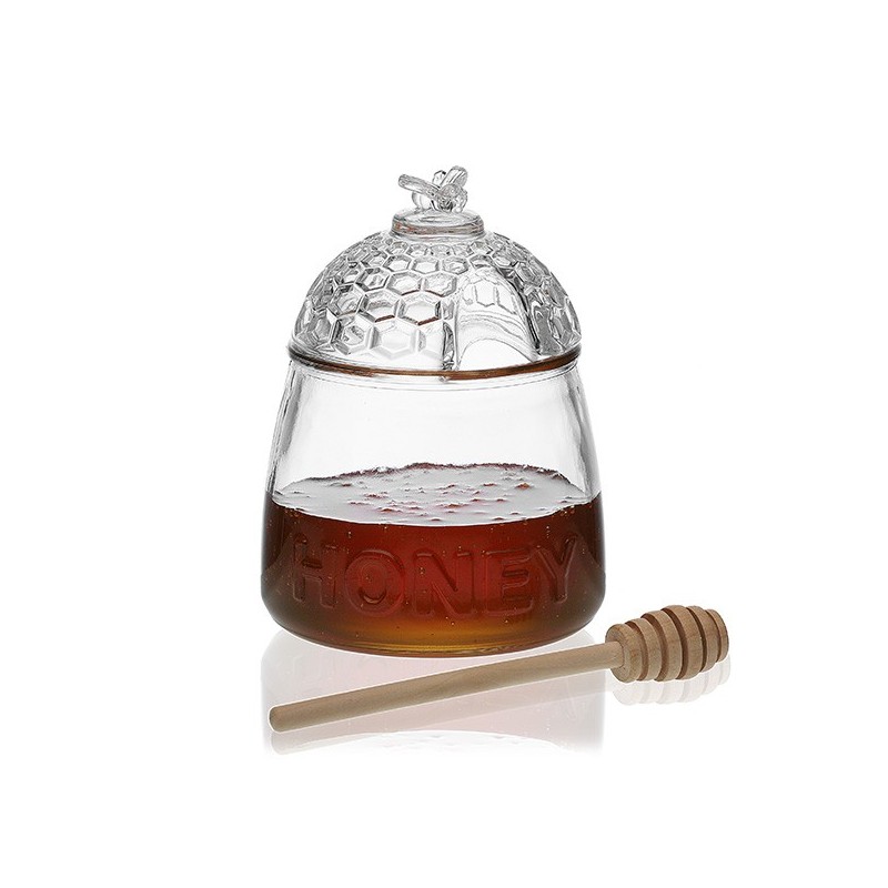 MIELERA  CON  TAPA  Y  CAZO