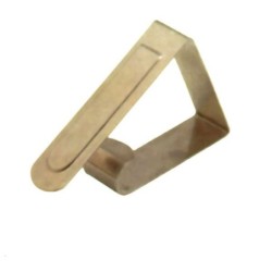 SUJETAMANTEL  INOX  2  PZS