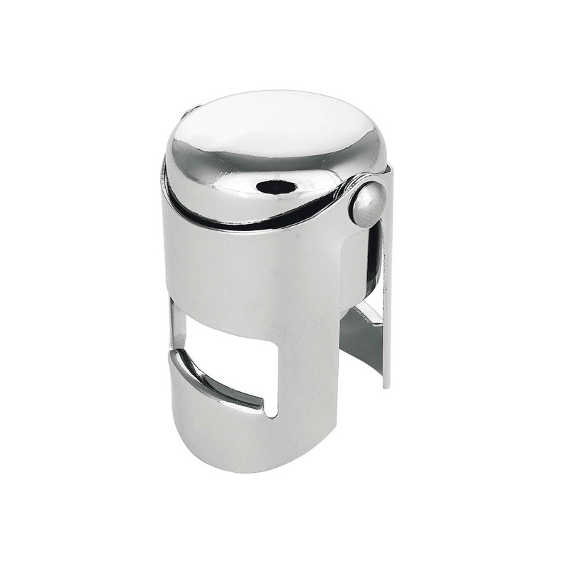 TAPÓN  EN  ACERO  INOX  PARA  CAVA  /CHAMPÁN