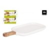 BANDEJAS  MANGO  MADERA  1  COMPARTIMENTO