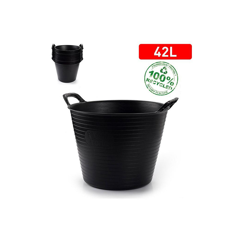 CAPAZO PLASTICO NEGRO
