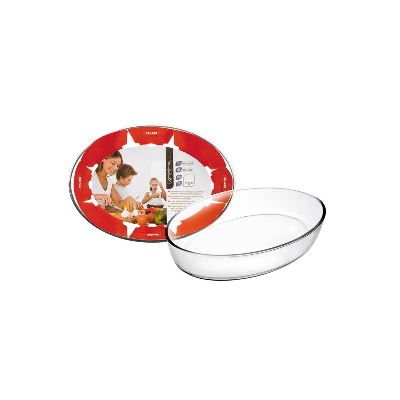 FUENTE  HORNO  VIDRIO  OVAL  2,4L
