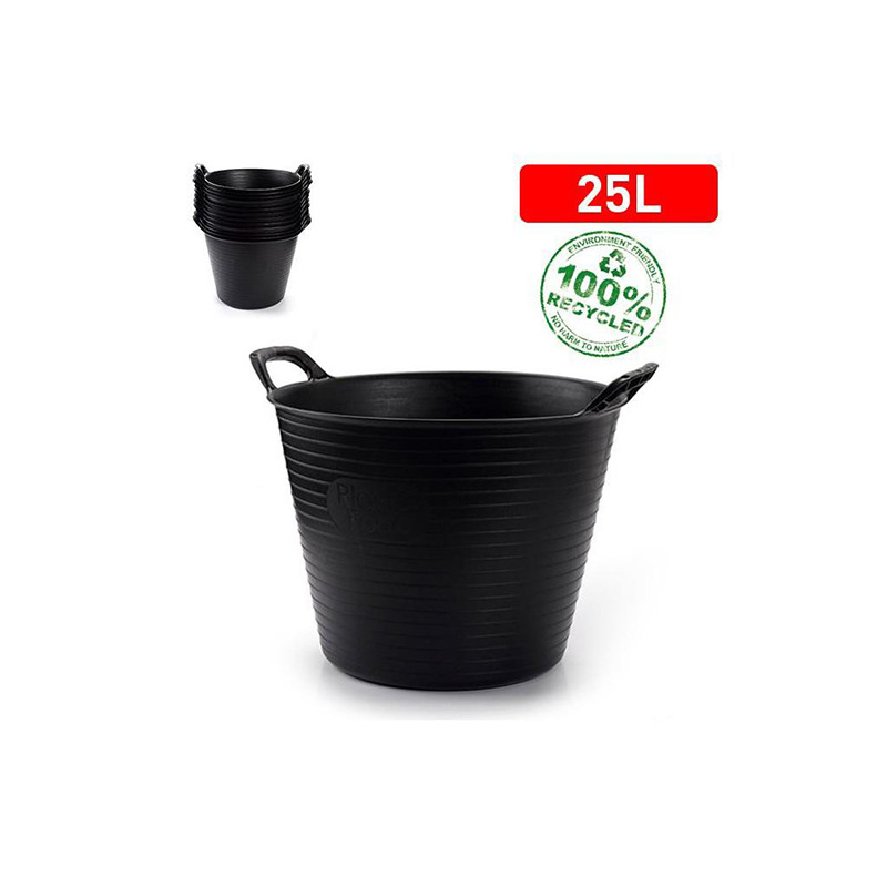 CAPAZO PLASTICO NEGRO