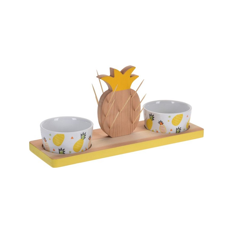 SET  DE  2  BOLS  DE  PORCELANA