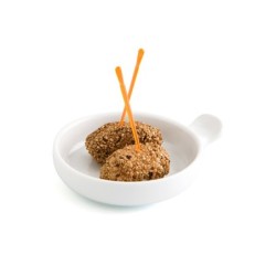 PLATO  TAPA  REDONDO  CON  ASA  PORCELANA