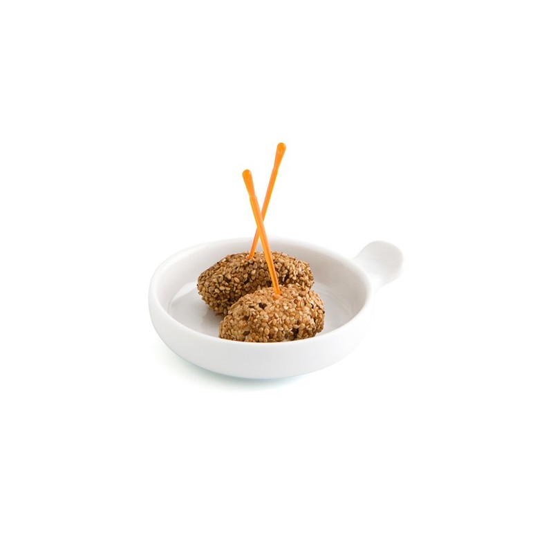 PLATO  TAPA  REDONDO  CON  ASA  PORCELANA