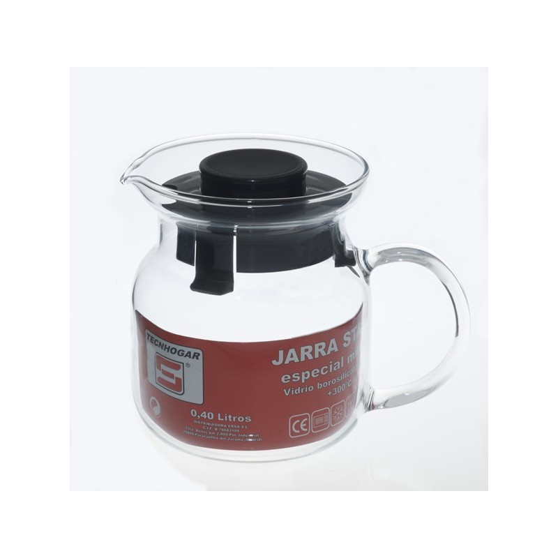JARRA  CRISTAL  MICROONDAS  VITRO