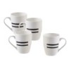 JUEGO  4  MUG  DE  DESAYUNO  BENETTON