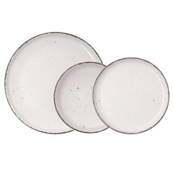 VAJILLA  CERAMICA  DUNA  CREMA  QUID