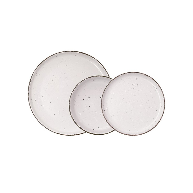 VAJILLA  CERAMICA  DUNA  CREMA  QUID