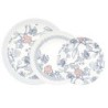 VAJILLA  VIDRIO  12  PCS  THELMA  AZUL  ARCOPAL