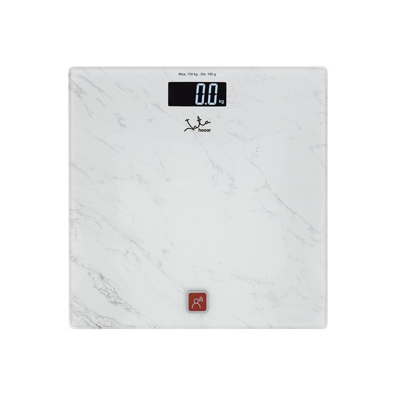 BÁSCULA  ELECTRÓNICA  DE  CRISTAL  CON  VOZ