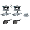 ACCESORIOS CORREDERA ALUMINIO JGO