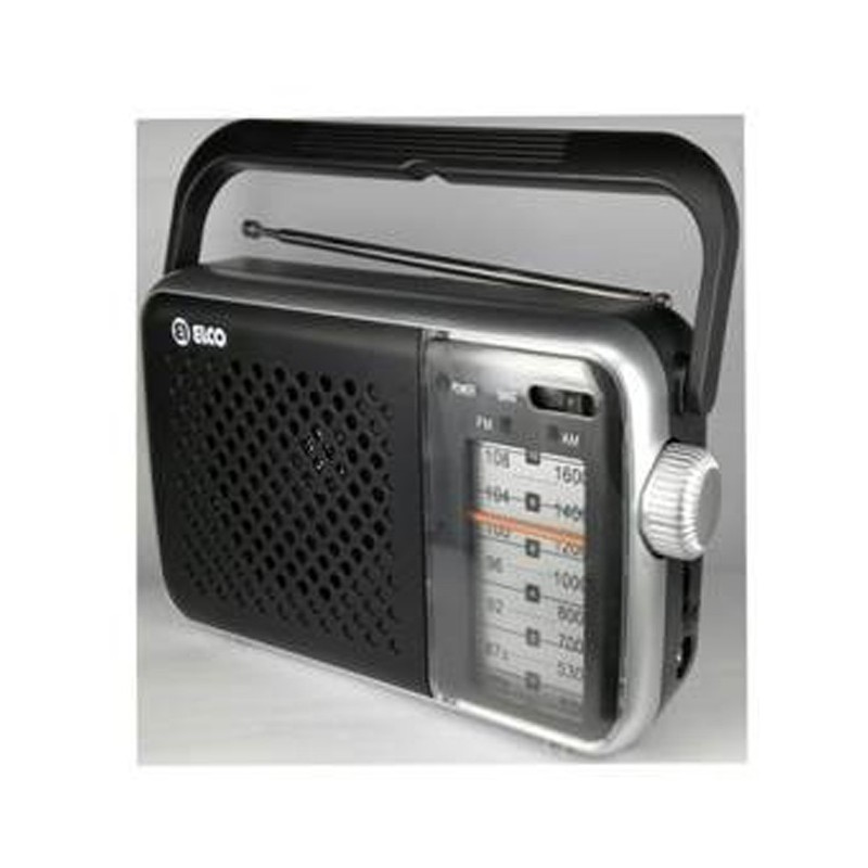 RADIO  TRANSISTOR  RED/PILAS