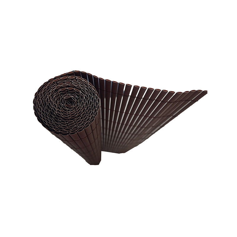 CAÑIZO PVC DOBLE MARRON