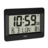 RELOJ  DIGITAL  MURAL  NEGRO  CON  TEMPERATURA