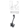 PERCHA DOBLE