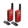 WALKIE-TALKIES  MOTOROLA  T42  RED  PACK