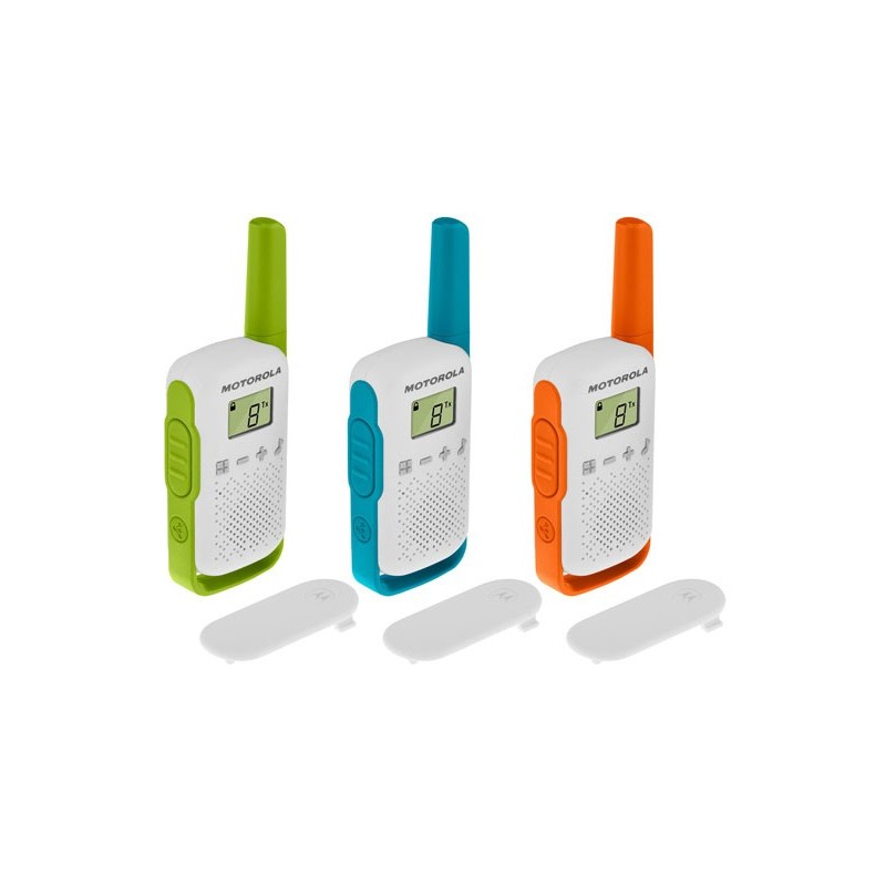PACK  3  WALKIE  TALKIE  MOTOROLA  T42