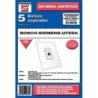 BOLSA  ASPIRADOR  5  U.  BOSCH-UFE