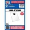 BOLSA  ASPIRADOR  5  U.  NILFISK