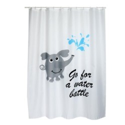 CORTINA  DE  BAÑO  POLIÉSTER