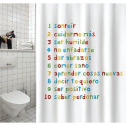 CORTINA  DE  BAÑO  POLIÉSTER