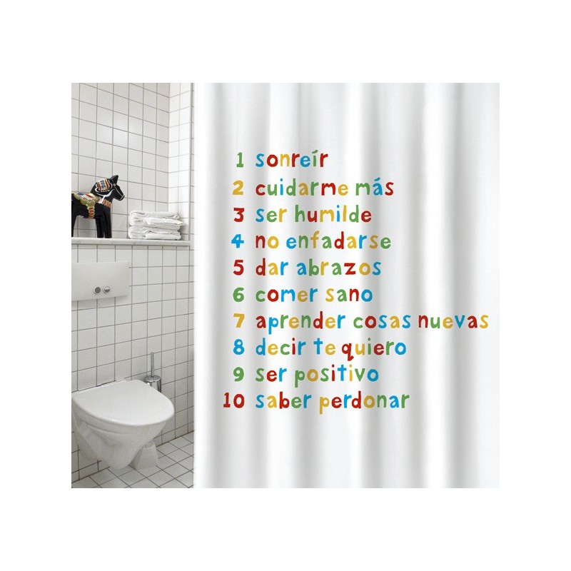 CORTINA  DE  BAÑO  POLIÉSTER